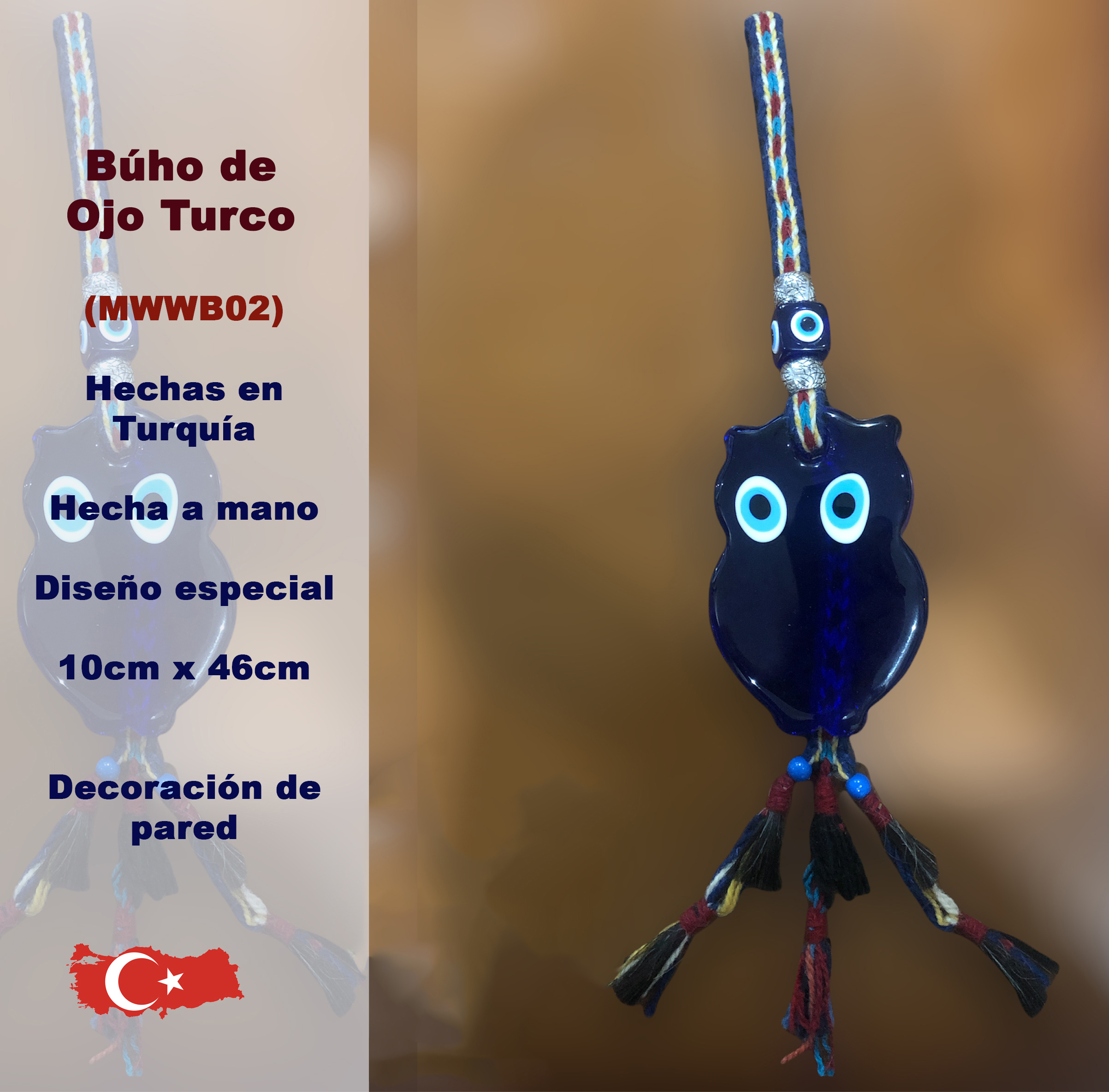 MWWB02-Búho de Ojo Turco