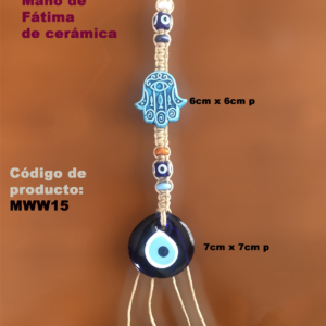 MWW15-Mano de Fátima de Cerámica