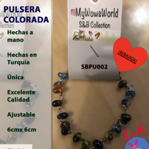 SBPU002-Pulsera Colorada